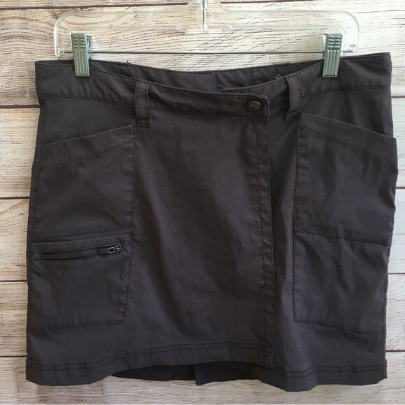 ATHLETA WRAP SKORT IN BROWN‎ - Picture 2 of 6